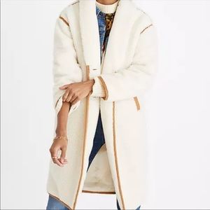 Madewell Sherpa Coat